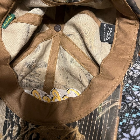Cabela's Woodland Camouflage Hat - Picture 2 of 2